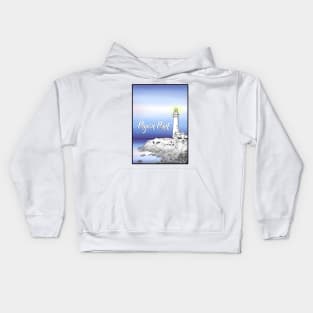 Pigeon Point Light Station Kids Hoodie